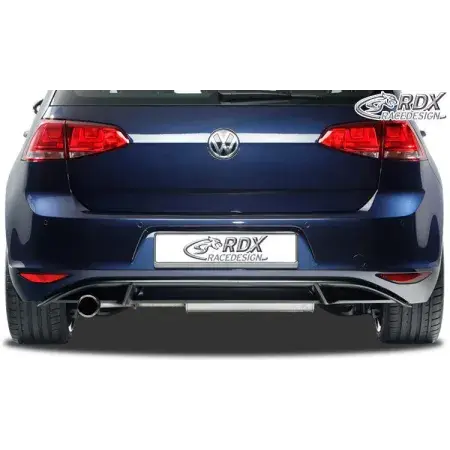 Certifié Rajout de Pare-chocs Arrière RDX VW Golf 7 center part