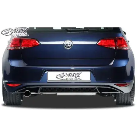 Rajout de Pare-chocs Arrière RDX VW Golf 7 "GTI-Look" center part Prix Réduit