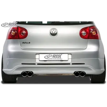 Meilleure Vente Rajout de Pare-chocs Arrière RDX VW Golf 5 "GTI/R-Five" avec exhaust hole left & right