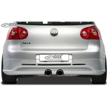 Seulement Aujourd’hui Rajout de Pare-chocs Arrière RDX VW Golf 5 "GTI/R-Five" avec exhaust hole for R32-Exhaust