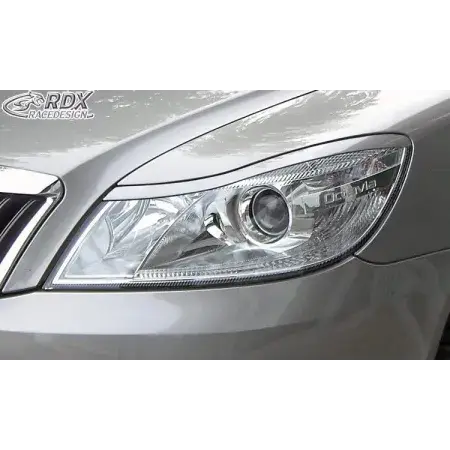 Paupières de phares RDX SKODA Octavia 2 / 1Z Facelift 2008+ Commander Vite