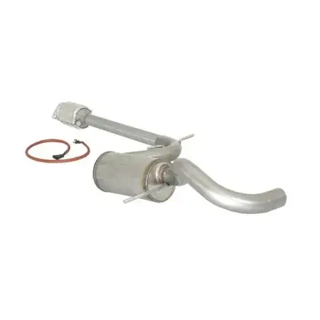 Expédié Aujourd’hui Catalyseur métallique 200CPSI + Silencieux intermédiaire en inox - Ligne avec diamètre majoré 60 mm