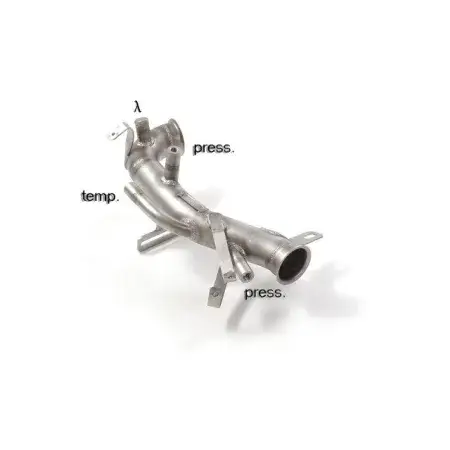 Tube remplacement cat. + tube remplacement filtre à particules Groupe N en inox Solde