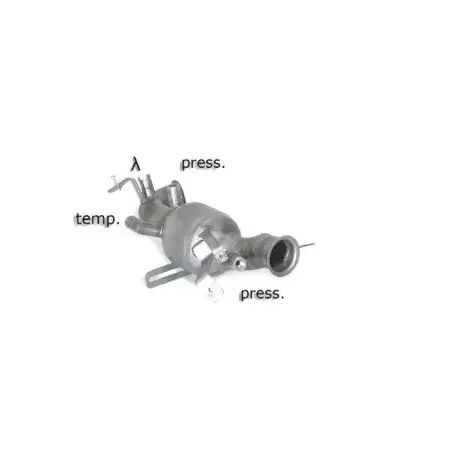 Expédition Rapide Catalyseur Groupe N + tube remplacement filtre à particules Groupe N en inox