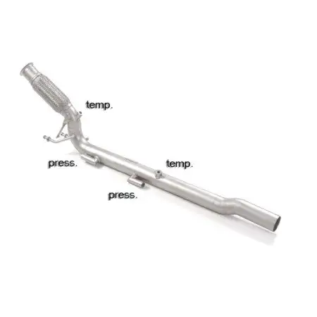 Tube remplacement filtre à particules Groupe N en inox Offre Exclusive
