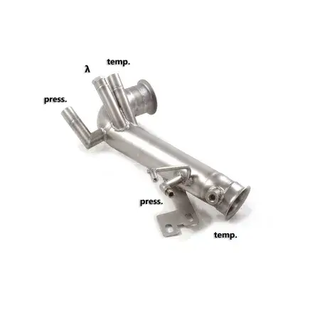 Acheter Direct Tube remplacement cat. + tube remplacement filtre à particules Groupe N en inox