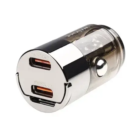 Chargeur 12/24V, 2x USB-C PD 30W, nano avec anneau WAYME Expédié Aujourd’hui