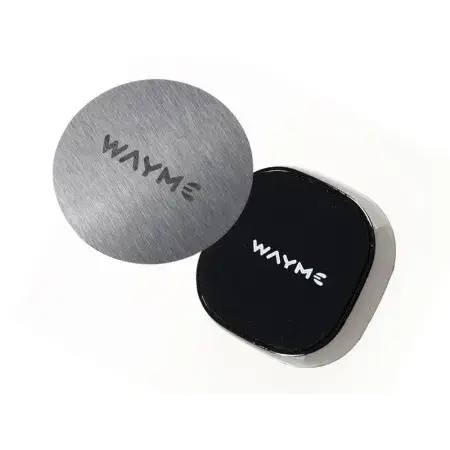 Support téléphone magnétique adhésif, noir WAYME Remise