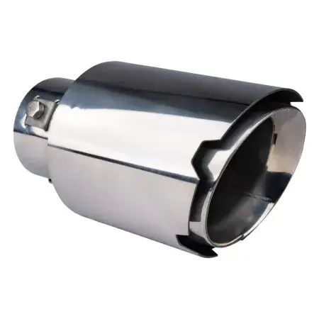 Bon Marché Embout d'échappement en acier inoxydable chrome AMIO