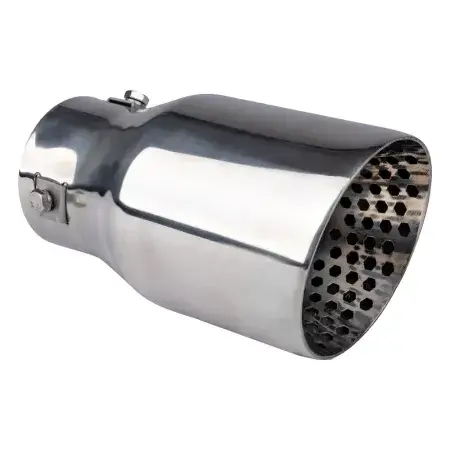 Nouvelle Collection Embout d'échappement en acier inoxydable chrome AMIO