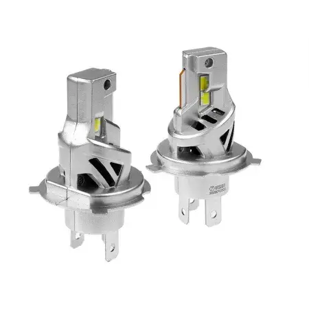 Ampoules VISION LED rétrofit H4/H19 HL 12V 35W 4200 lm 6000K, 2 pièces Haute Qualité