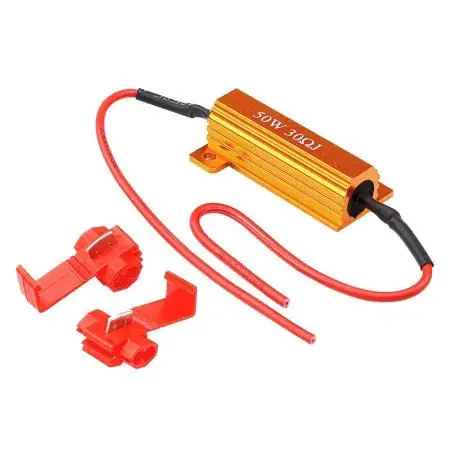 Résistance LED CANBUS 50W 30 Ohm Populaire