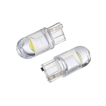 Ampoule LED W5W (T10) 12V 1x F10, tout verre, blanche, 2 pièces Vision Prix Cassé