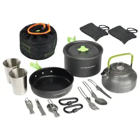 Commande En Gros Batterie de cuisine pour camping, 15 éléments
