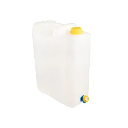 Bidon à eau 20L avec valve en plastique, certifié eau potable Vente Flash