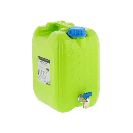 Bidon à eau 10L avec courte valve filetée en métal Promotion