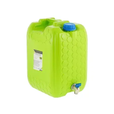 Bidon à eau 20L avec courte valve filetée en métal Vente Directe