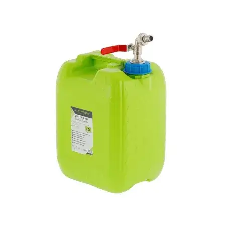 Populaire Bidon à eau 10L avec longue valve en métal dans le bouchon
