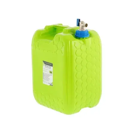 Bidon à eau 20L avec valve fileté en métal dans le bouchon en haut Acheter Direct