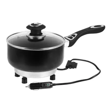 Casserole électrique 180 mm 12V 150W avec couvercle Acheter Direct