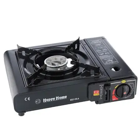 Réchaud à gaz de camping 2.3kW pour cartouche ou bouteille Nouveauté