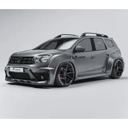 Kit large aérodynamique Prior Design Dacia Duster (2018+) Vente Directe