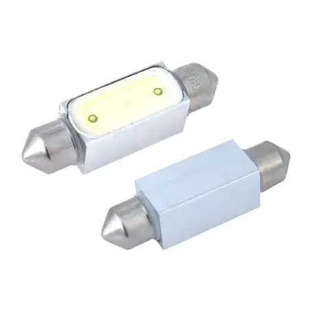 Ampoule Navette LED 39mm Festoon SV8.5 VISION 12V 1x HP, blanche, 2 pièces Affaire À Saisir
