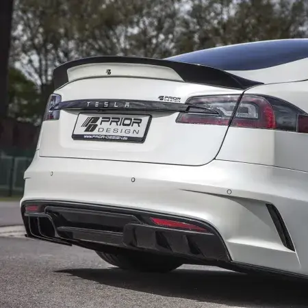 Retour Gratuit Aileron PRIOR Design Tesla Model S (2016+)