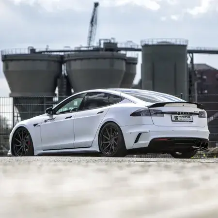 Pare-Chocs Arrière avec Diffuseur PRIOR Design Tesla Model S (2016+) Promotion