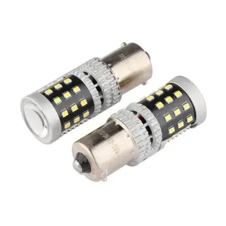Satisfait Ou Remboursé Ampoule LED R5W / R10W BA15s 12/24V 39x 2016 SMD, non polaire, CANBUS, blanche, 2 pièces Vision