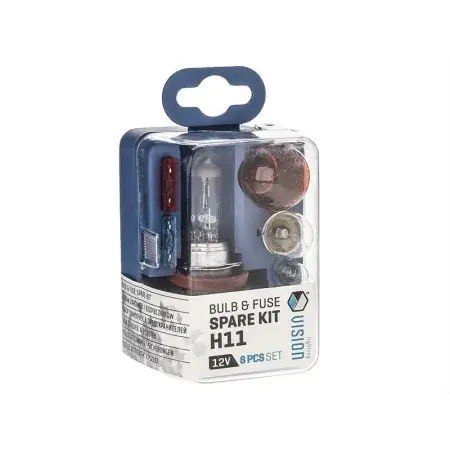 Coffret d'ampoules VISION H11 12V / 8 éléments Vente Flash