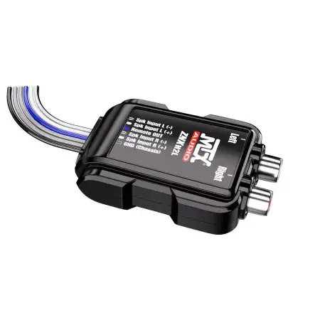 Adaptateur câbles HP vers RCA 8V, avec sortie ”Remote OUT”, sans alimentation +12V MTX Audio ZNXH2L Nouvel Arrivage