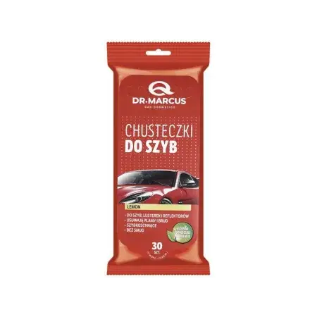 Vente Directe Lingettes pour vitres, intérieur, Citron, 30 pièces