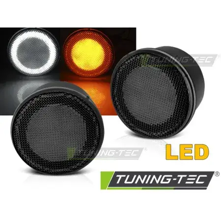 Paiement Sécurisé Clignotants Avant LED Smoke JEEP WRANGLER JK 07-18