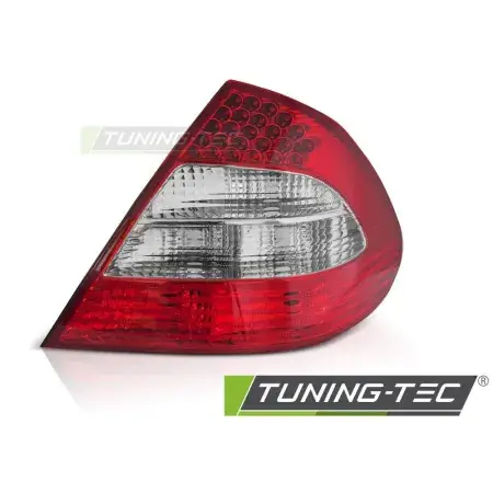 Commander Vite Feu Arrière LED Droit Rouge Blanc TYC MERCEDES W211 06-09 4 portes