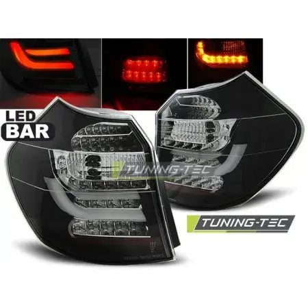 Acheter En Ligne Feux Arrière Barre LED Noir BMW E87 04-08.07