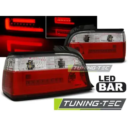 Bon Plan Feux Arrière Barre LED Rouge Blanc BMW E36 12.90-08.99 C/C