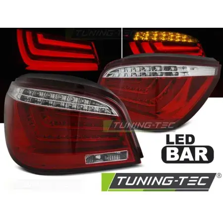 Feux Arrière Barre LED Rouge Blanc BMW E60 07.03-02.07 Prix Réduit