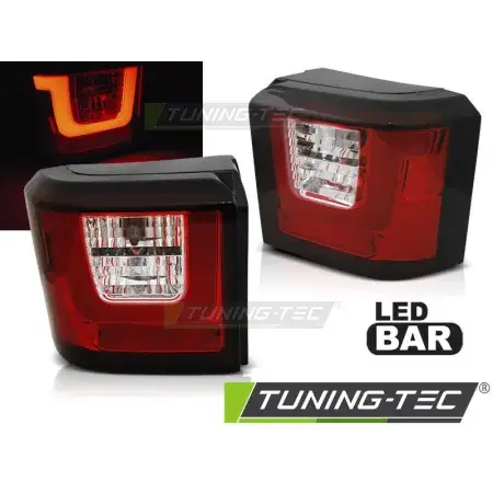 Livraison Gratuite Feux Arrière Barre LED Rouge Blanc VW T4 90-03.03