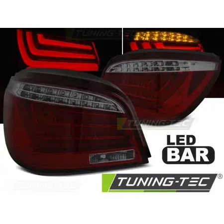 Feux Arrière Barre LED Rouge Smoke BMW E60 07.03-02.07 Offre Du Jour