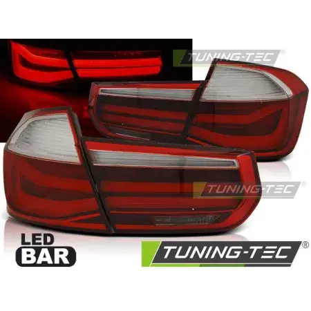 Nouveauté Feux Arrière Barre LED Rouge Smoke BMW F30 11-15