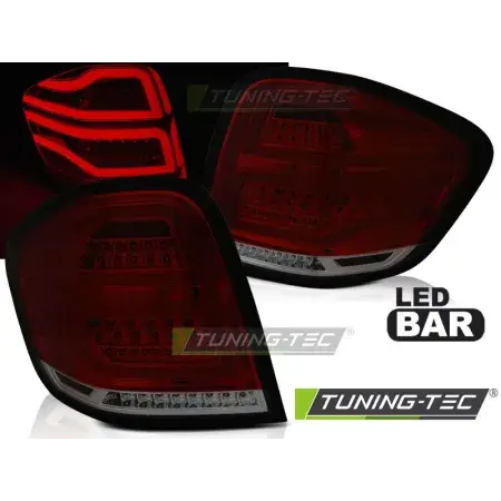 Marque Feux Arrière Barre LED Rouge Smoke MERCEDES Classe M W164 05-08
