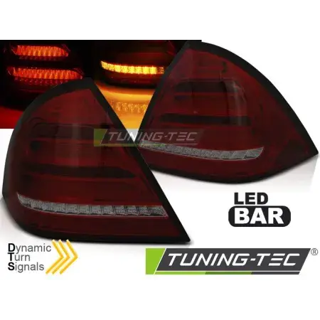 Commander Vite Feux Arrière Barre LED Rouge smoke MERCEDES W203 SEDAN 04-07