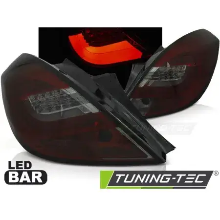 Feux Arrière Barre LED Rouge Smoke OPEL CORSA D 3 portes 04.06-14 Authentique