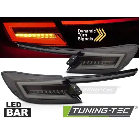 Remise Feux Arrière Barre LED SEQ Gold Smoke TOYOTA GR86 21-