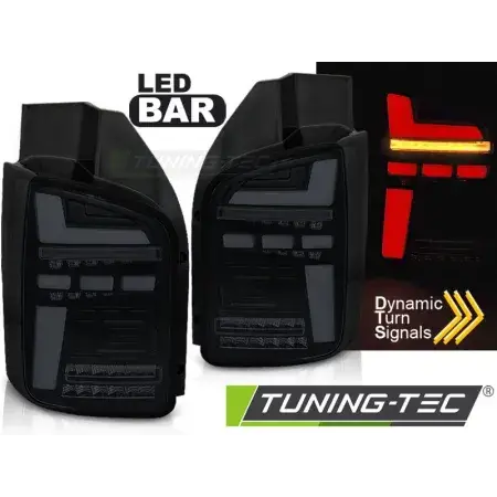 Top Vente Feux Arrière Barre LED SEQ Noir Smoke VW T5 10-15