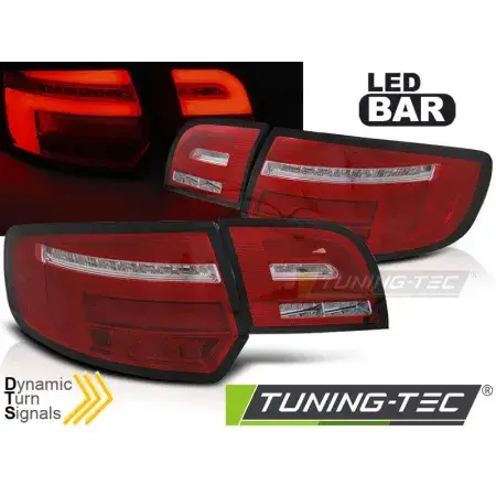 Feux Arrière Barre LED SEQ Rouge Blanc AUDI A3 8P 5 portes 08-12 Satisfait Ou Remboursé