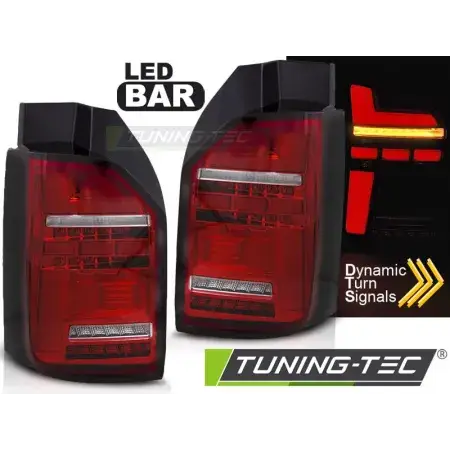 Quantité Limitée Feux Arrière Barre LED SEQ Rouge Blanc VW T6.1 20- Ampoule OEM