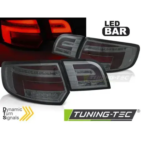 Nouvelle Collection Feux Arrière Barre LED SEQ Rouge Smoke AUDI A3 8P 5 portes 08-12