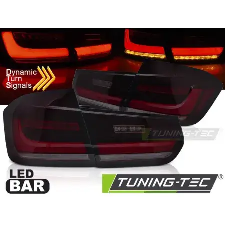 Feux Arrière Barre LED SEQ Rouge Smoke BMW F30 11-18 Haute Qualité